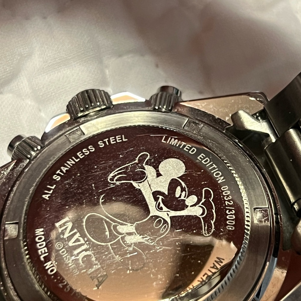 Invicta Silver Watch with Mickey Mouse Dial - Picture 11 of 14